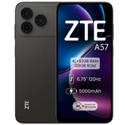Smartphone ZTE A57 4GB/ 128GB/ 6.75/ Negro
