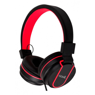 8434847070155 Auriculares Alámbrico Diadema Juego Negro, Rojo