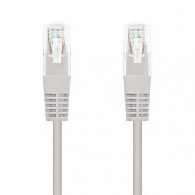 Cable de Red RJ45 UTP Nanocable 10.20.0402 Cat.6/ 2m/ Gris