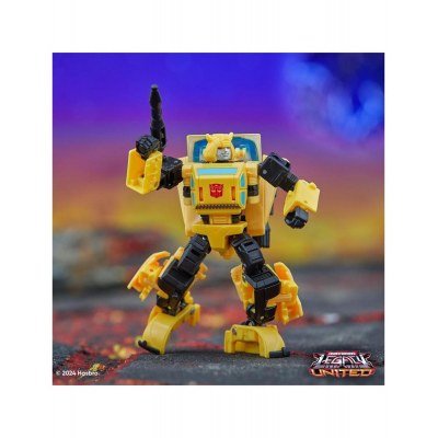Figura hasbro transformers legacy united deluxe origin bumblebee