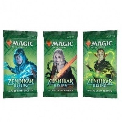 Juego de cartas sobre individual wizards of the coast magic the gathering zendikar rising sobre draft inglés