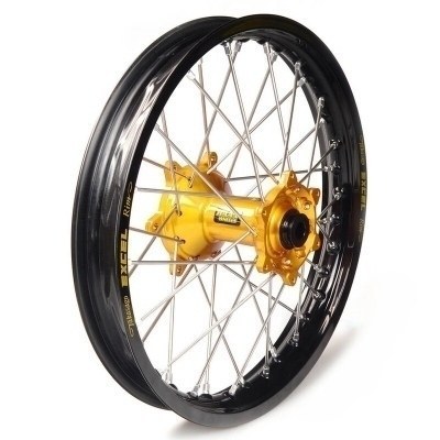 Rueda completa Haan Wheels aro negro 19-2,15 buje oro 1 106016/3/2 1 106016/3/2