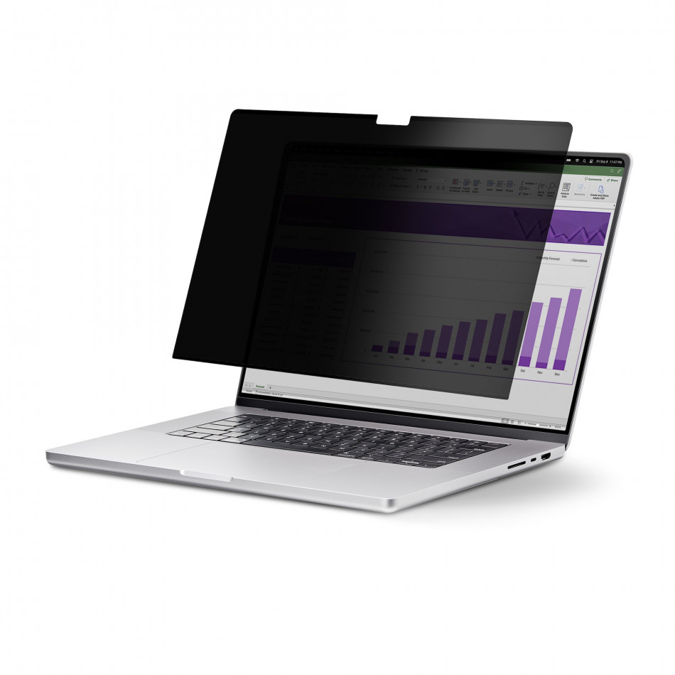 Filtro de Privacidad para Portátil de 13 Pulgadas para MacBook Air Serie M - Filtro Anti Luz Azul (51%) para Ordenador Portátil - Filtro Antirreflejo - Reversible - Magnético