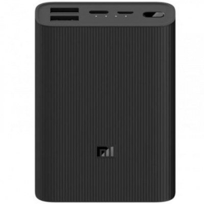 Powerbank 10000mAh Xiaomi Mi Power Bank 3 Ultra Compact/ Negra
