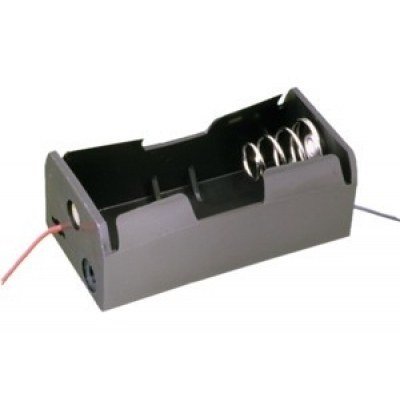 Portapilas para 1 pila R20 tipo D