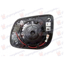 CRISTAL DE ESPEJO DE PUERTA CALEFACTABLE (CON PUNTO CIEGO) (2+2 pines) (CRISTAL CONVEXO)