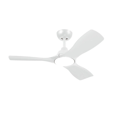 Ventilador de Techo Philips Olas Fan - LED 6500K | Aspas Fijas | 30W+24W | Mando a Distancia | Blanco