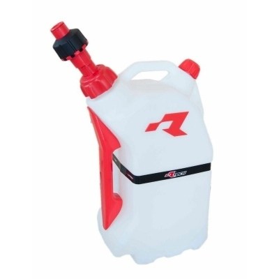 RACETECH Quick Fill Fuel Can 15L Translucent/Red R-GASCARS0020