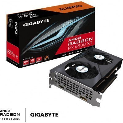 Tarjeta Gráfica Gigabyte AMD Radeon RX 6500 XT EAGLE 4GB GDDR6