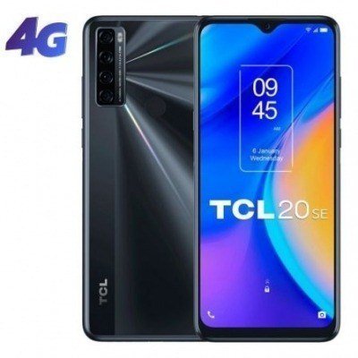Smartphone TCL 20 SE 4GB/ 64GB/ 6.82/ Negro Noche