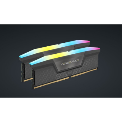 MEMORIA CORSAIR DDR5 32GB 2X16GB PC5600 VENGEANCE RGB CMG32GX5M2B5600Z40