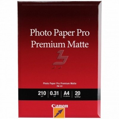 Papel fotografico canon 8657b005 pro premium pm - 101 - 210 x 297 mm - 20 hojas a4