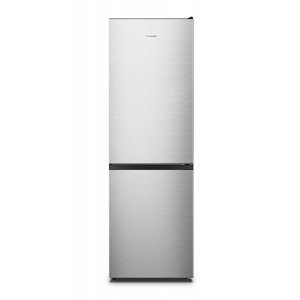 Frigorífico combi Hisense RB390N4ACE, 186 x 59.5 x 58.9 cm, No Frost, Multi airflow, modo vacaciones, clase E, inox