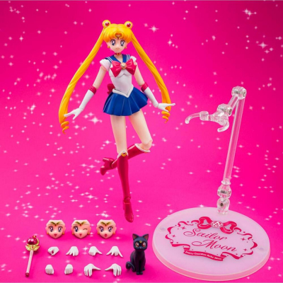Figura tamashii nations sailor moon s.h. figuarts crystal star compact edition