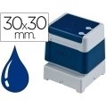 Sello Brother 30 x 30 mm Azul R-30 PR3030E6P