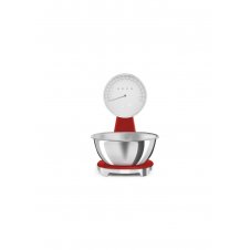 Smeg KSF01RDWW báscula de cocina Cromo, Rojo Encimera Báscula electrónica de cocina