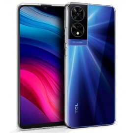 Funda para teléfono móvil TCL 505, transparente