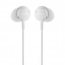 NGS CROSS STEP Auriculares Alámbrico Dentro de oído Llamadas/Música USB Tipo C Blanco