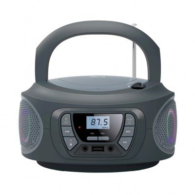 Radio cd fonestar boom - one - g usb gris
