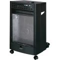 Estufa de gas Infiniton HBF-5205, llama azul, 4.200 W, ODS, termostato regulable, negro