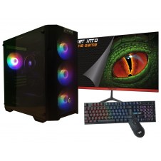 Zone Evil AMD Ryzen 5 4650G/16GB/1 Tb NVMe/Monitor 21.5 teclado y ratón Windows 11 Ordenador GamingPC