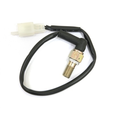 Tornillo sensor de freno hidráulico Tecnium M10 * 1,25 simple cable 90º L:360mm CTO-157F