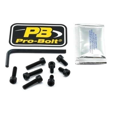 Kit tornilleria tapón depósito Pro-Bolt Suzuki Aluminio negro TSUZBK TSUZBK