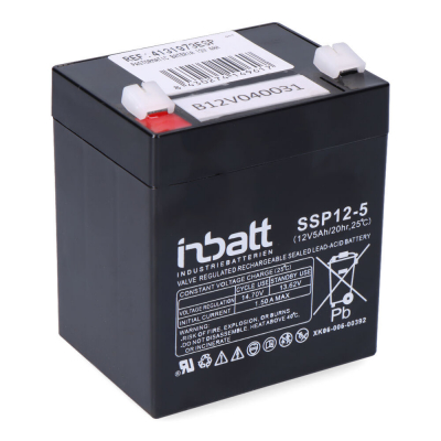 Bateria 12v 5ah para pastor 300 pastormatic