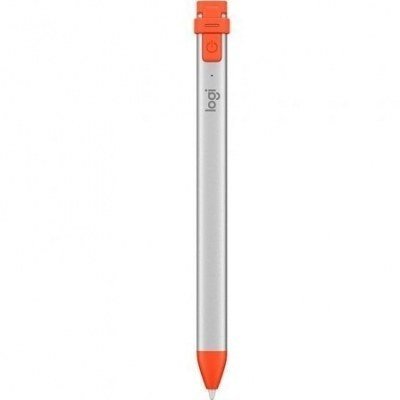 Lápiz Inalámbrico Logitech Crayon para iPad/ Naranja