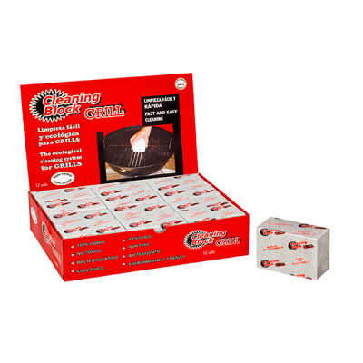 Cleaning block para barbacoa pack de 12 uds