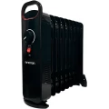 Radiador de aceite mini Infiniton HORM-N10, 900 W, 1 potencia, termostato regulable, negro