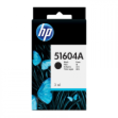 HP 51604A original Ink cartridge black standard capacity 750.000 characters 1-pack for ThInk cartridgejet and Quietjet printers