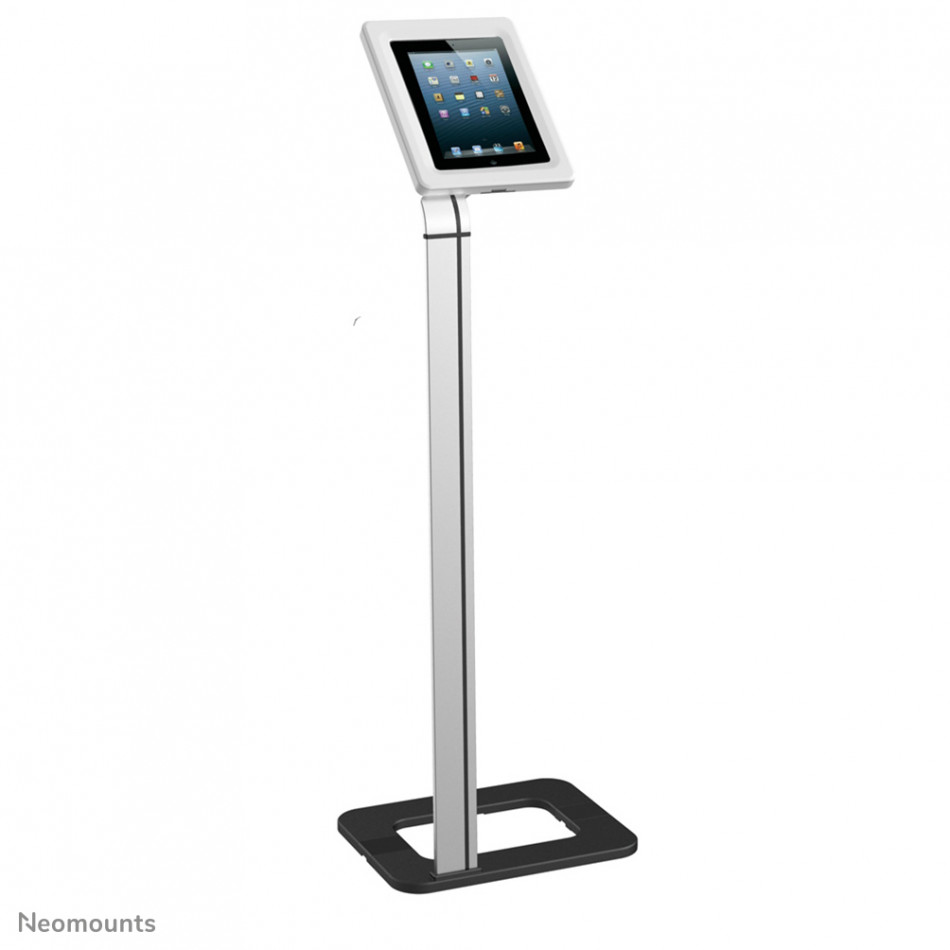 NewStar TABLET-S100SILVER - Base para PC Tablet - bloqueable - plata - tamaño de pantalla: 9.7"-10.1" - de suelo