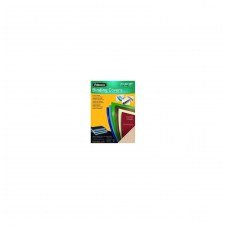 PACK DE 50 PORTADAS DE CARTON EXTRA RIGIDO FELLOWES TAMAÍ?O A4 750 GRAMOS NEGRO 5135701
