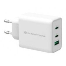 Cargador Pared Conceptronic 2usb-c 1usb-a