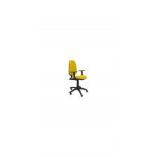 SILLA AYNA BALI BRAZOS REGULABLES RUEDAS DE PARQUET AMARILLO 04CPBALI100B10RP