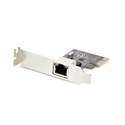 Tarjeta de Red PCI Express de 1 Puerto Gigabit - Adaptador Ethernet PCIe RJ45 - Perfil Bajo - 10/100/1000Mbps - Tarjeta LAN - Realtek RTL8111H - Windows y Linux - TAA