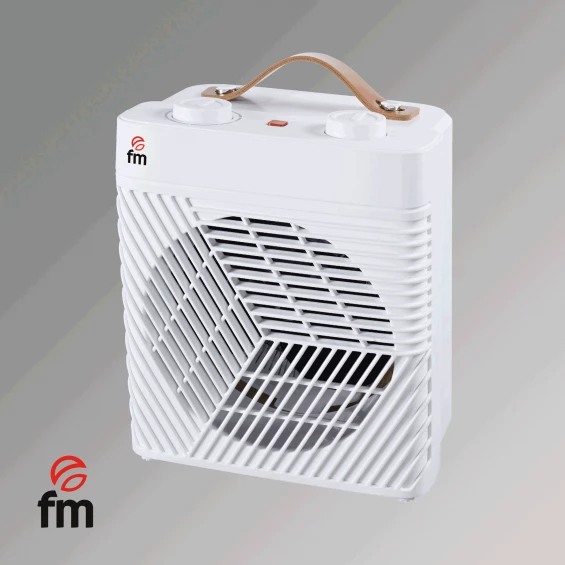 Termoventilador FM TH-20, 2.000 W, blanco