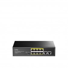 Cudy FS1010PG switch Fast Ethernet (10/100) Energ?a sobre Ethernet (PoE) Negro