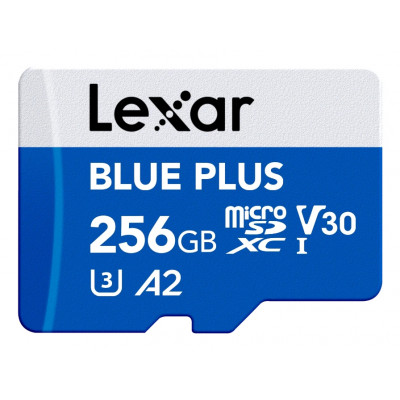 Blue Plus 256 GB MicroSDXC UHS-I