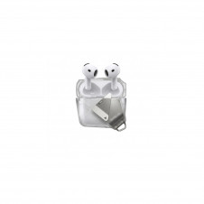 Aulumu A29 Geo para AirPods 4 Funda Blanca