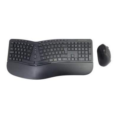 TECLADO Y MOUSE CONCEPTRONIC WIRELESS ERGONOMICO ORAZIO02 PORTUGUES