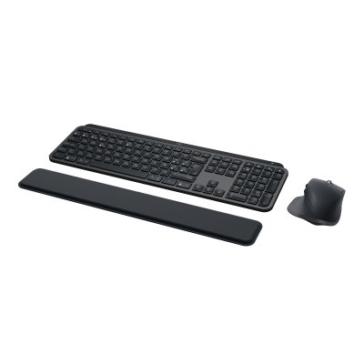 920-011610 teclado Ratón incluido Oficina RF Wireless + Bluetooth QWERTY Español Grafito