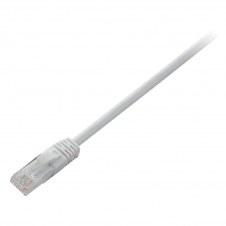 V7 Cable Cat6 no blindado (UTP) con conector RJ45 macho a RJ45 macho 1 m 3.3ft Blanco