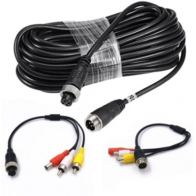 Cable para Camara Trasera HD 4Din 20m