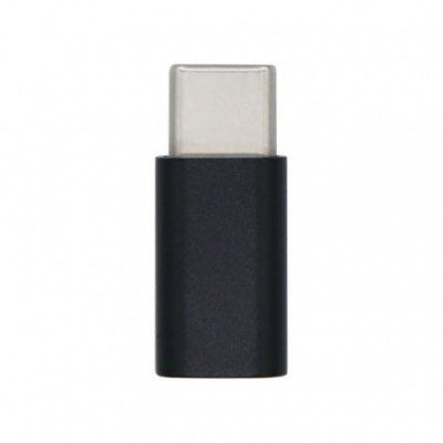 Adaptador USB 2.0 Tipo-C Aisens A108-0414/ USB Tipo-C Macho - Micro USB Hembra