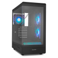 NOX Semitorre HUMMER SIGNAL Frameless ARGB Negro