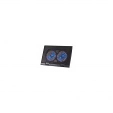 BASE CONCEPTRONIC PORTATILES 17P REFRIGERACION 2 VENTILADORES NEGRO THANA 02B