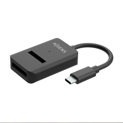 Aisens - Usb-C Dock M.2 (Ngff) Asuc-M2D011-Bk Sata/Nvme A Usb3.1 Gen2, Negra