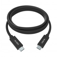 Vision TC 1MUSBC/BL cable USB USB 3.2 Gen 1 (3.1 Gen 1) 1 m USB C 5 Gbit/s Negro